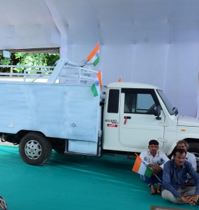Donated Ambulance for Animal Welfare in Bhanvad